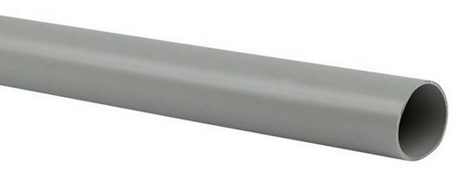 Трубы гладкие EKF Plast Дн16-63 L3 жесткие, внешние диаметры 16-63 мм, материал - ПВХ, стержни 3 м, цвет серый