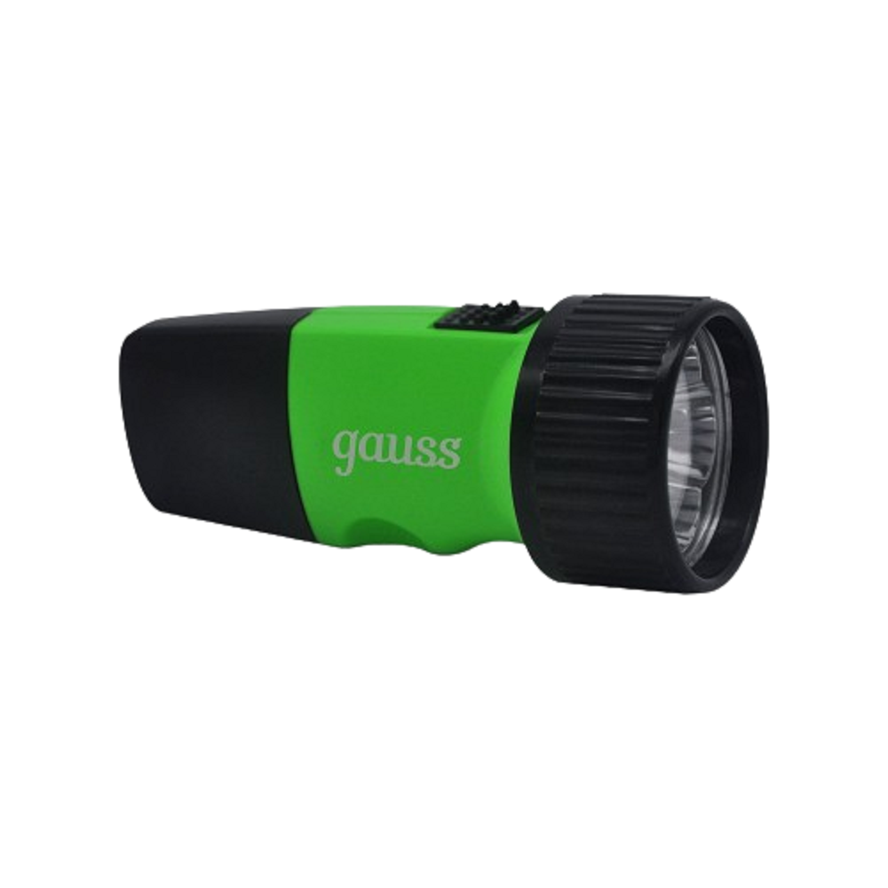 Фонарь ручной светодиодный GAUSS GFL103 LED 1 Вт, 40 Лм c NI-MH аккумулятором 250 мАч, цвет - черный