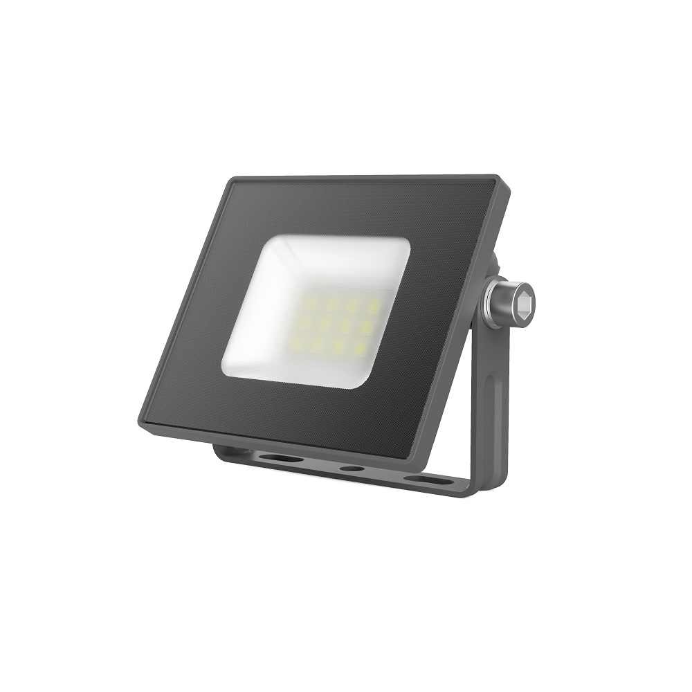 Прожектор светодиодный GAUSS Basic графитовый серый 70 Вт, цветовая температура - 6500 K, световой поток - 6300 лм, IP65, форма - прямоугольная, цвет - серый