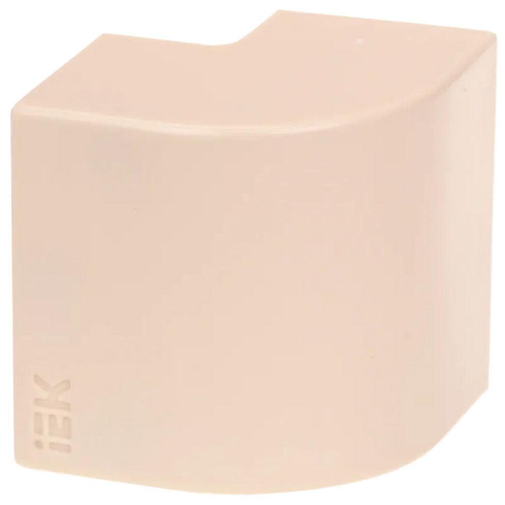 Угол внешний IEK Элекор КМН 10x20 90° для кабель-канала, корпус - пластик, комплект 4 шт, цвет - сосна