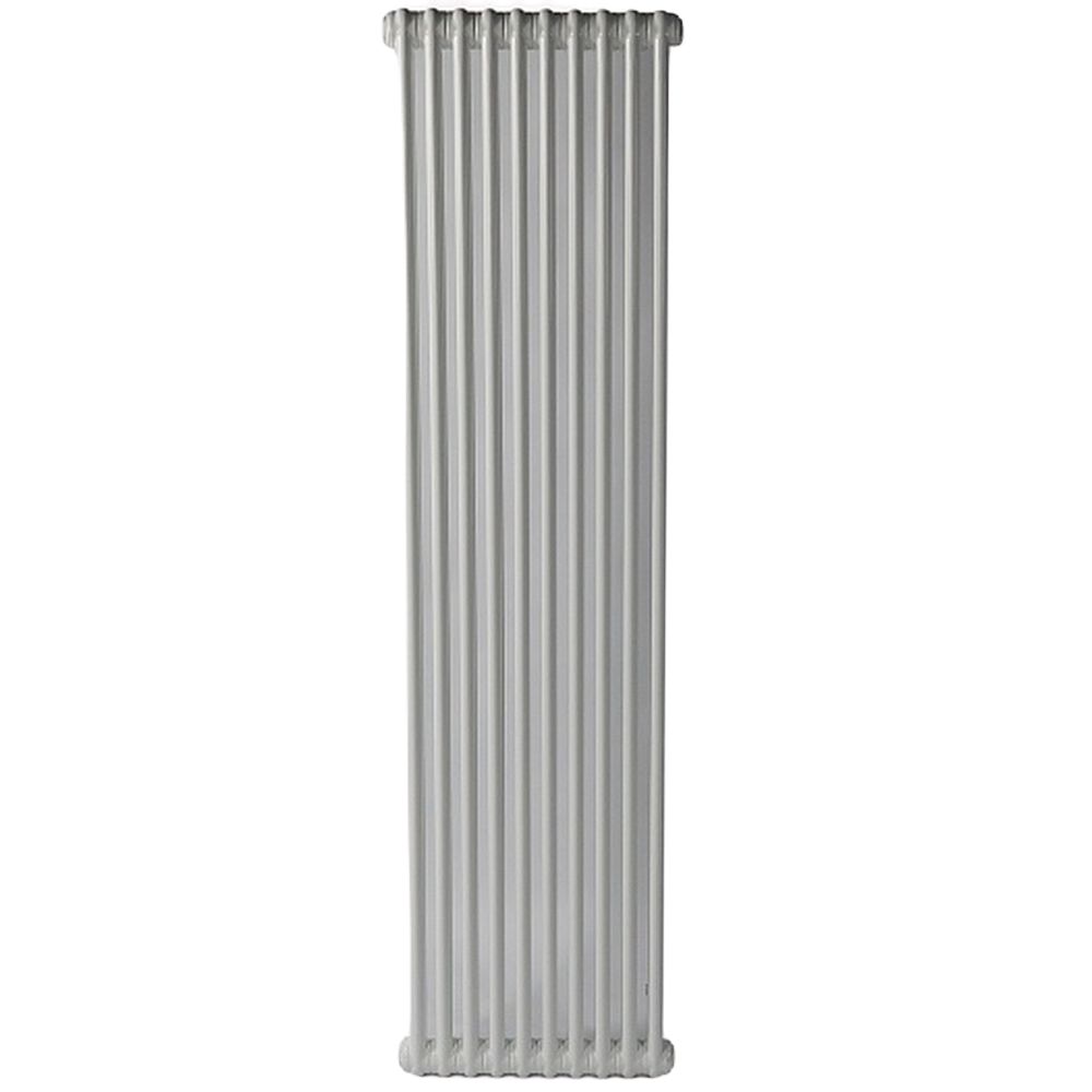 Радиаторы стальные трубчатые IRSAP Tesi 2 высота 1800 мм, 6-10 секций, теплоотдача 95-15840 Вт, присоединение G1/2″, нижнее подключение - термостат снизу T26, цвет - серый манхэттен