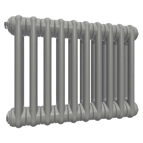 Радиаторы стальные трубчатые IRSAP Tesi 2 высотой 565 мм, 20 секций, присоединение резьбовое - 1/2″, подключение - боковое T02, цвет - серый Манхэттен