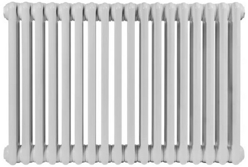 Радиаторы стальные трубчатые IRSAP Tesi 3 высота 365 мм, 17-26 секций, присоединение резьбовое - 1/2″, подключение - боковое T02, теплоотдача 828-1266 Вт, цвет - пепельный серый