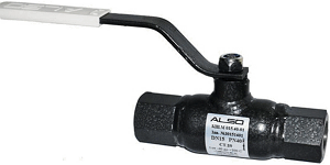 Кран шаровой ALSO КШ.М Ду80 Ру25 резьбовой стандартнопроходной