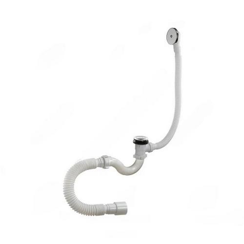 Сифоны для ванны трубные Орио Дн40x1 1/2″ автоматические, подключение к канализации 40/50 мм, выпуск для ванной 1 1/2″