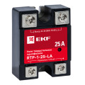 Реле твердотельное однофазное EKF PROxima RTP-25-LA, номинальный ток 25 А, рабочее напряжение 24-280В, напряжение цепи управления 4-20 мА