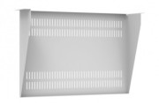Полка консольная EKF ITA2SPC 300мм 2U перфорированная для телекоммуникационного шкафа, глубина - 300 мм, рабочая высота - 2U, цвет серый