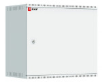 Шкаф телекоммуникационный EKF Astra ITB9M 9U 600x350 настенный, глубина - 350 мм, рабочая высота - 9U, дверь - металл