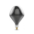Лампа светодиодная Gauss Black Filament SD160 серая E27 оригинальная 160 мм мощность - 8 Вт, цоколь - E27, световой поток - 300 Лм, цветовая температура - 2400 °К, цвет свечения - теплый белый, форма - оригинальная