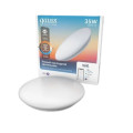 Светильник светодиодный Gauss Smart Home 35 Вт, накладной, DIM+CCT, Wi-Fi, цветовая температура 2700-6500 К, световой поток 2800 Лм, IP20, форма - круг, материал корпуса - алюминий, цвет - белый