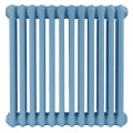 Радиатор стальной трубчатый IRSAP Tesi 6 высота 565 мм, 17 секций, присоединение резьбовое - 1/2″, подключение - боковое T02, теплоотдача 2319 Вт, цвет - нежно-голубой