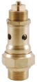 Клапан предохранительный пружинный прямой OR 1810 3/4″ Ду20 Ру0.5-16 бар, корпус - латунь, Тмах - 220 °С