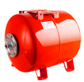 Расширительный бак STOUT STH-0006-000100 100 л  6 бар, корпус  — сталь, модификация —  вертикальный, размещение патрубка присоединения —  боковое, для отопления (красный цвет)