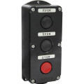 Пост кнопочный Texenergo ПКЕ2223, AC/DC рабочий ток 10А, красный