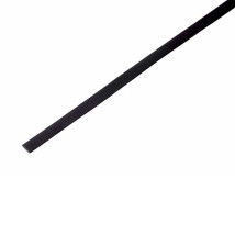 Трубка термоусаживаемая REXANT ТУТ 4/2 мм, длина 1 м, материал - полиолефин, цвет черный