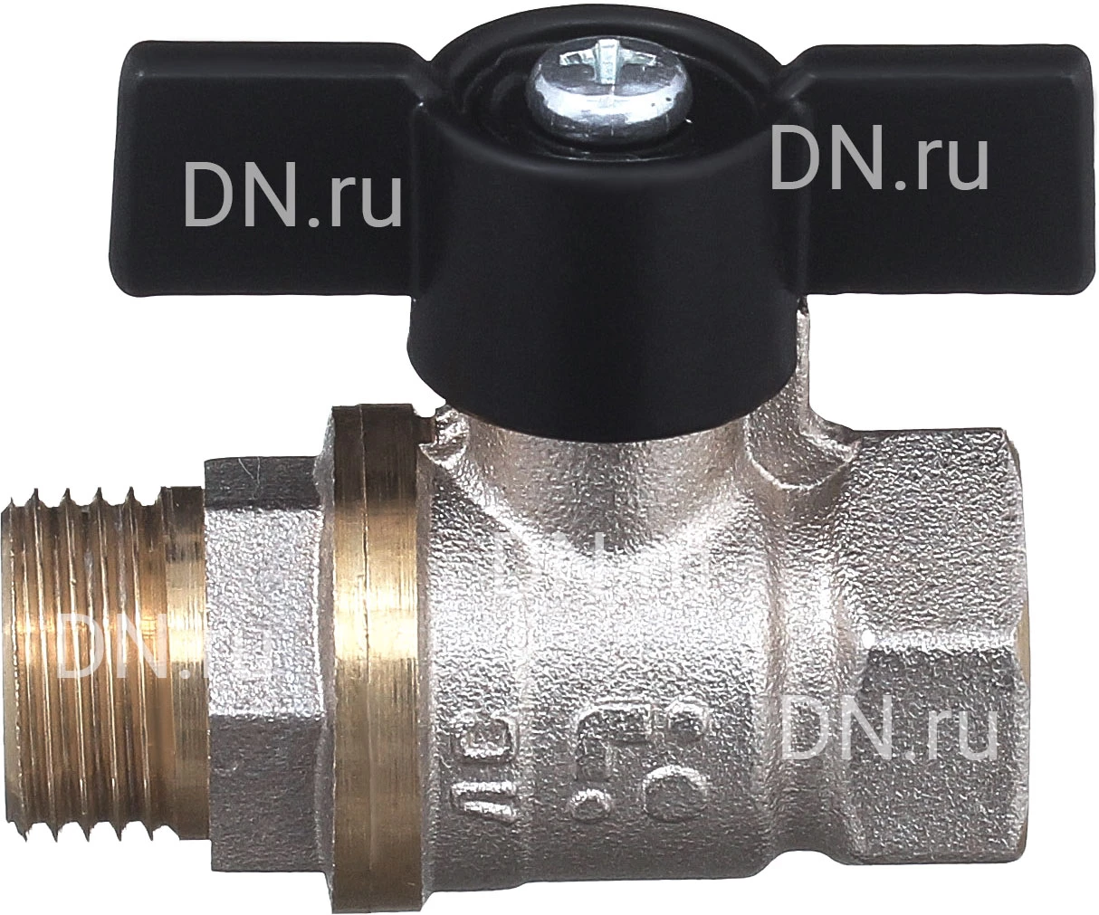 Изображение товара Кран шаровой БАЗ 11б27п1 А31/1 1″ Ду25 Ру40 полнопроходной