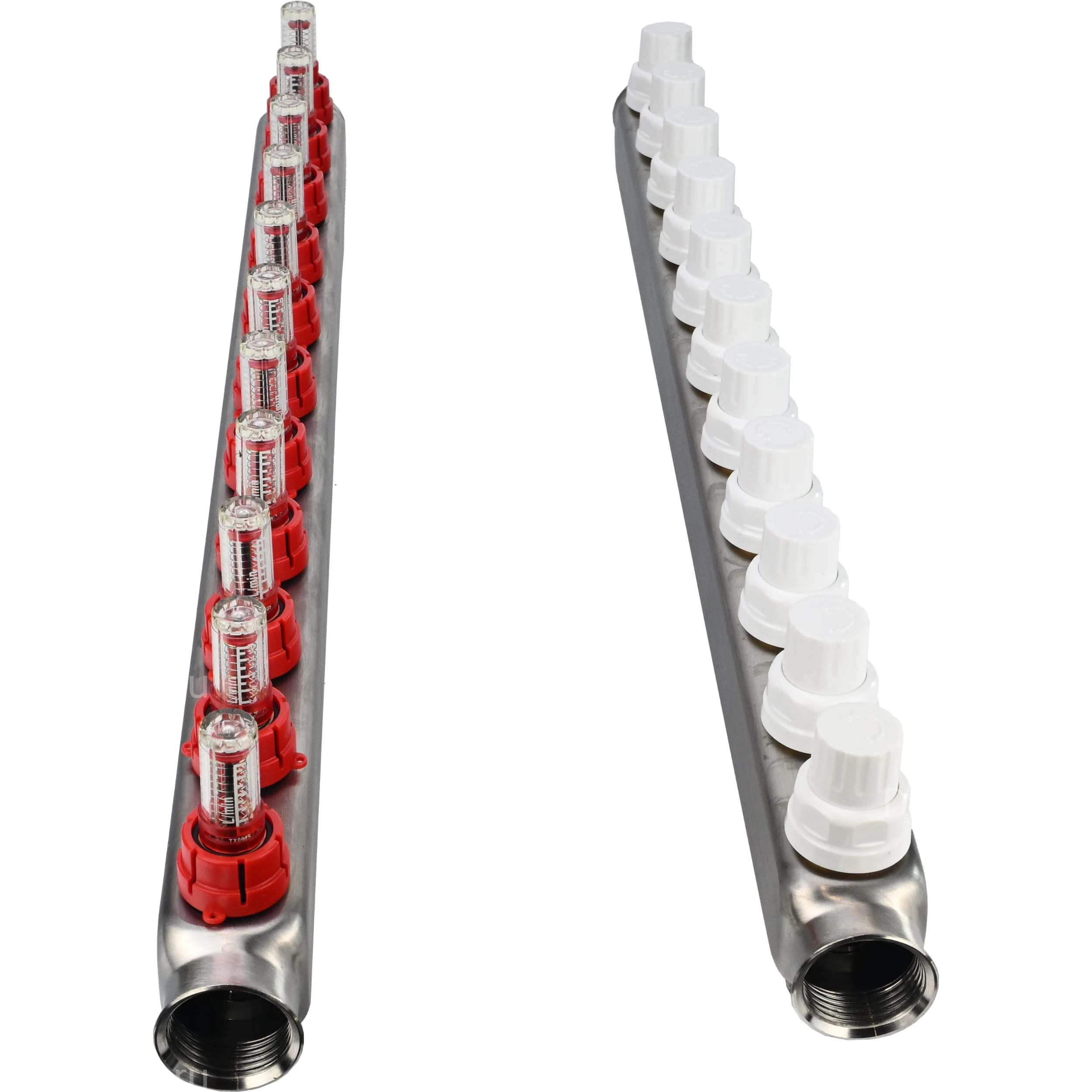 Изображение товара Коллекторная группа DN.ru GC1-31-11 25 Ду10 для систем отопления нержавеющая сталь