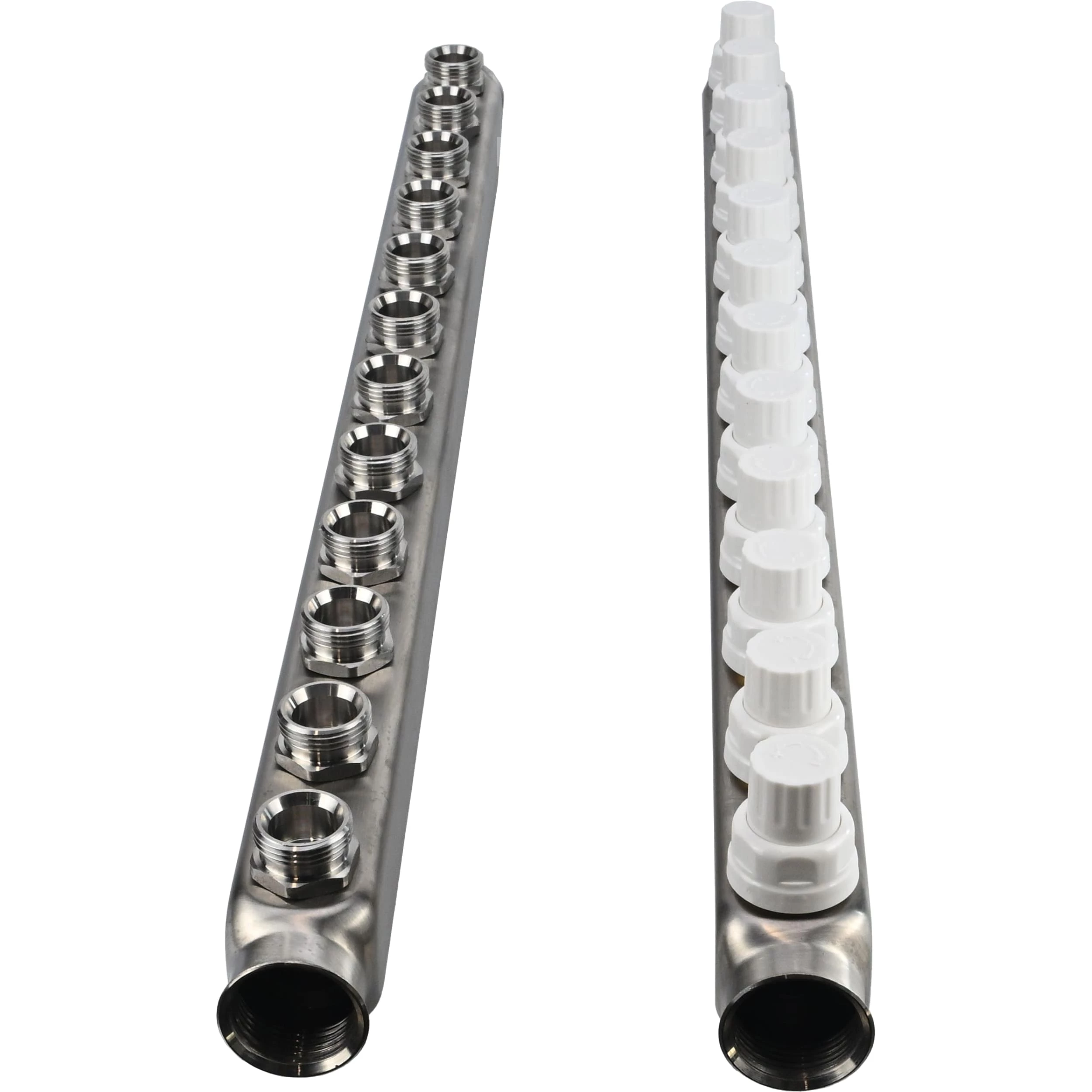 Изображение товара Коллекторная группа DN.ru GC3-31-12 1 Ду25 Ру10 с клапанами из нержавеющей стали