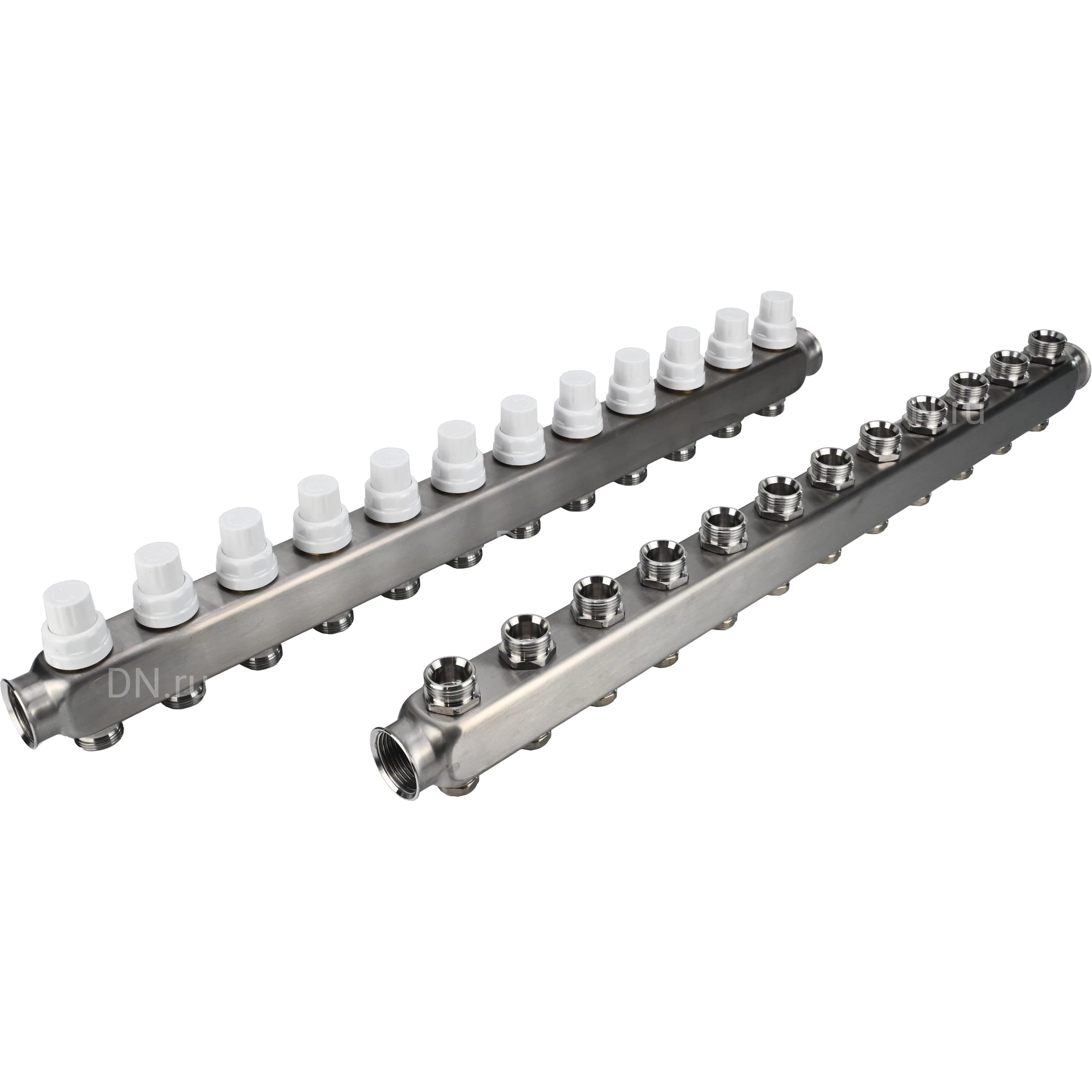 Изображение товара Коллекторная группа DN.ru GC3-31-12 1 Ду25 Ру10 с клапанами из нержавеющей стали