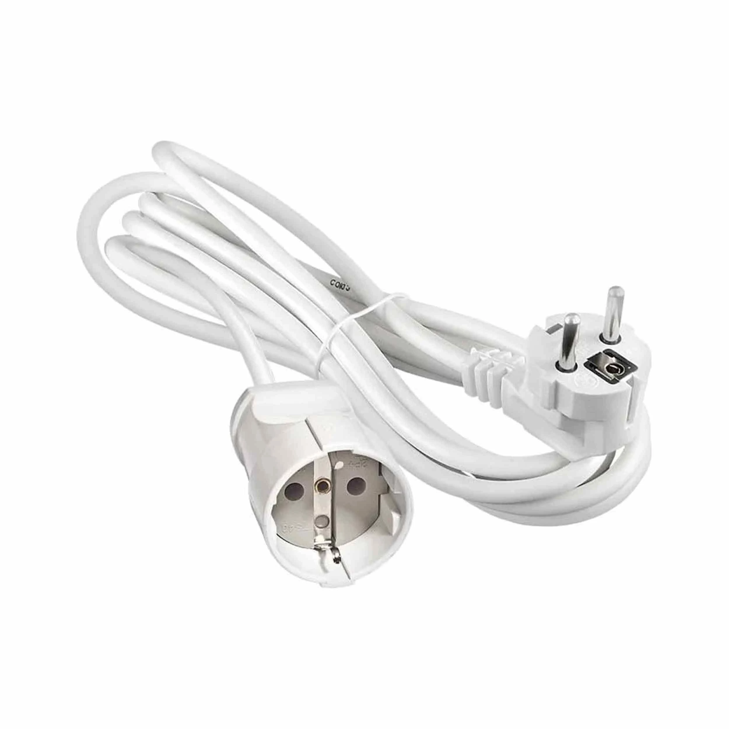 Изображение товара Удлинитель-шнур UNIVersal УШ-16А ПВС 3х1.5 мм2 длина - 3 м, розетки - 1 шт, ток - 16 А, IP20, с заземлением