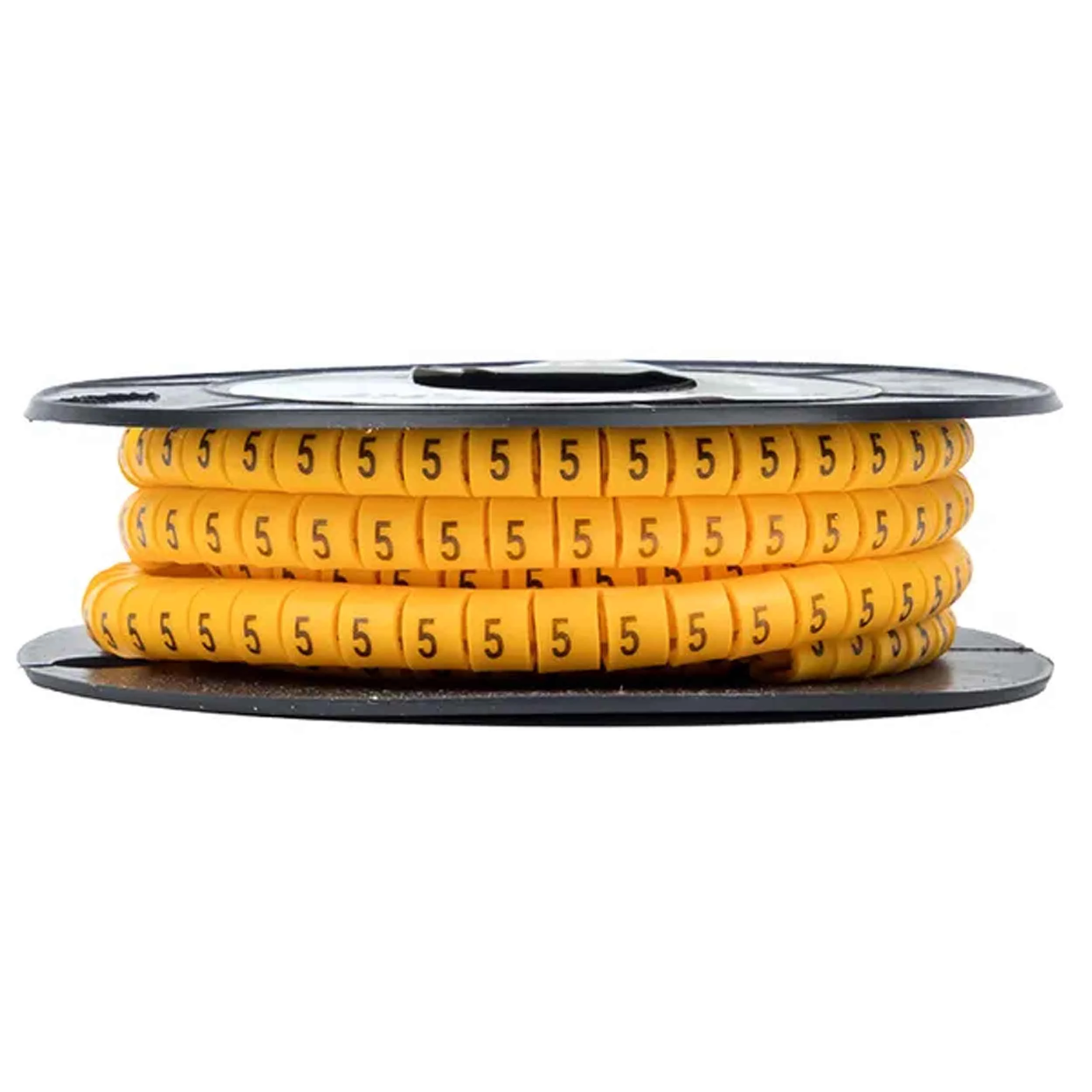 Изображение товара Маркер EKF PROxima символ 5 для кабеля 2.5 кв.мм желтый 1000 шт