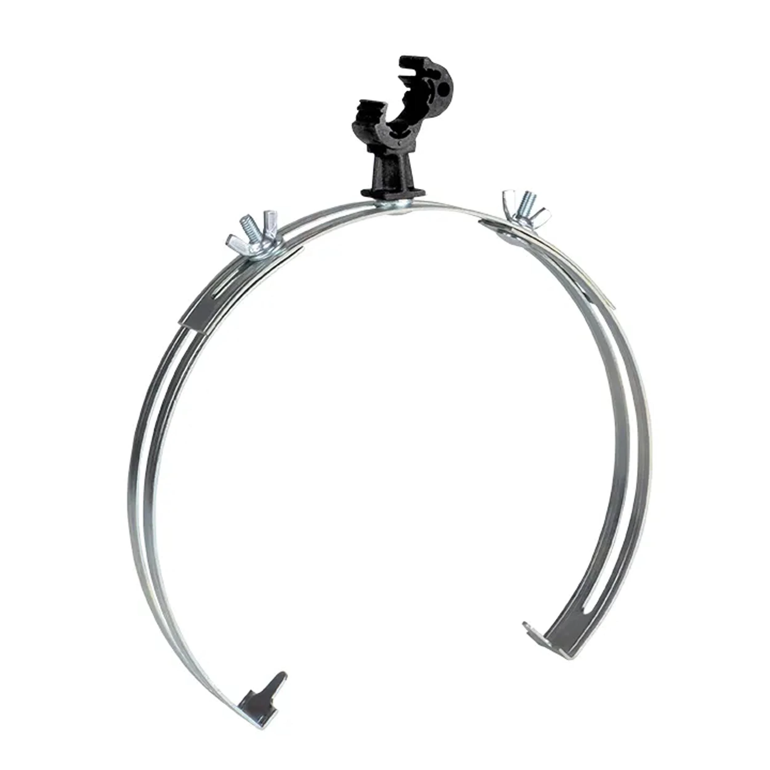 Изображение товара Держатель коньковый EKF PROxima регулируемый большой с пластиковым фиксатором 230-350мм, оцинкованная сталь