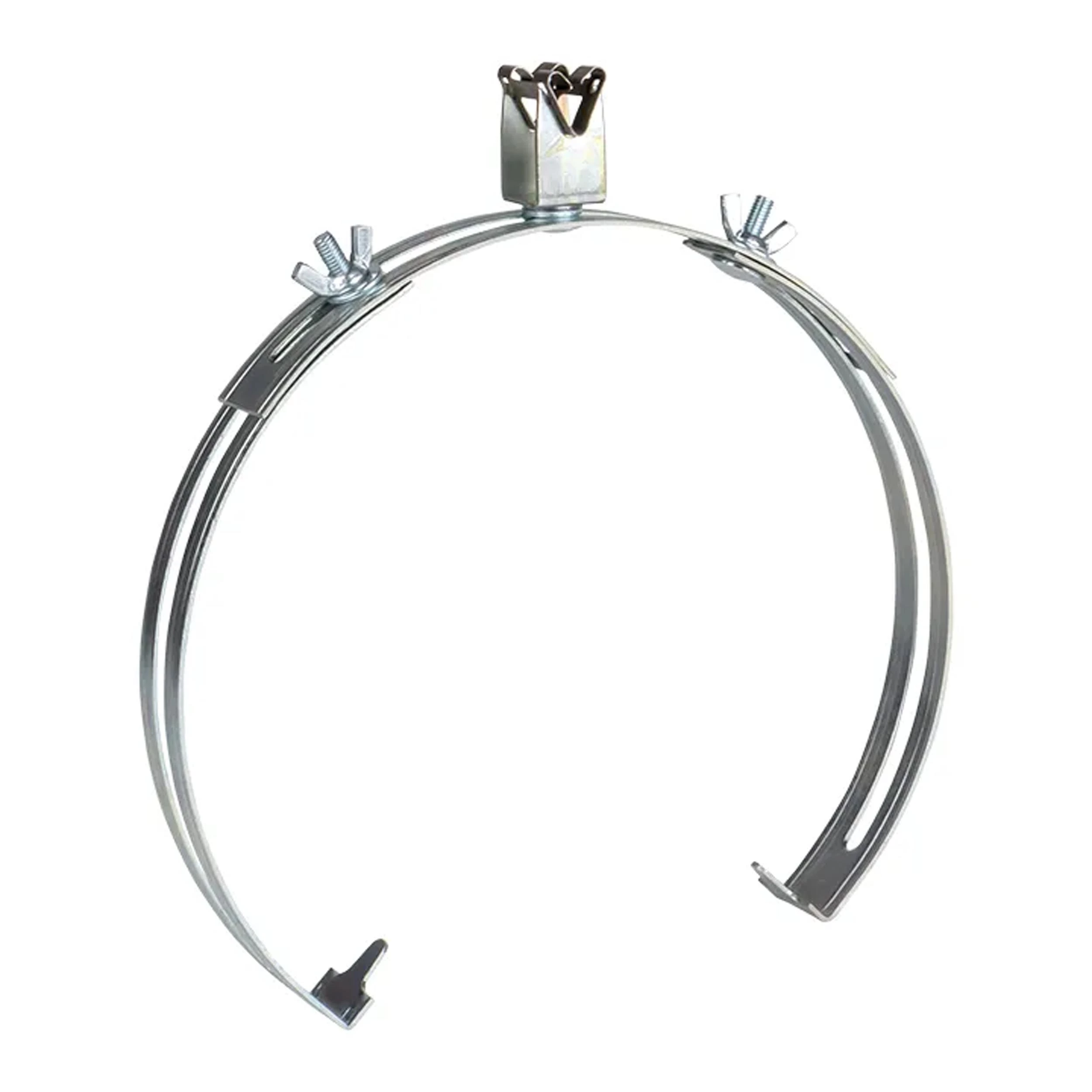 Изображение товара Держатель коньковый EKF PROxima регулируемый с металлическим держателем 230-350мм, оцинкованная сталь