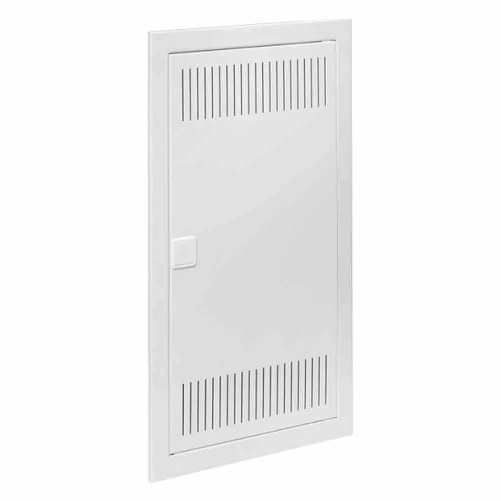 Изображение товара Дверь щита EKF PROxima Nova 3 габарит, IP40, материал – сталь перфорированная, цвет белый nv-door-pm-3