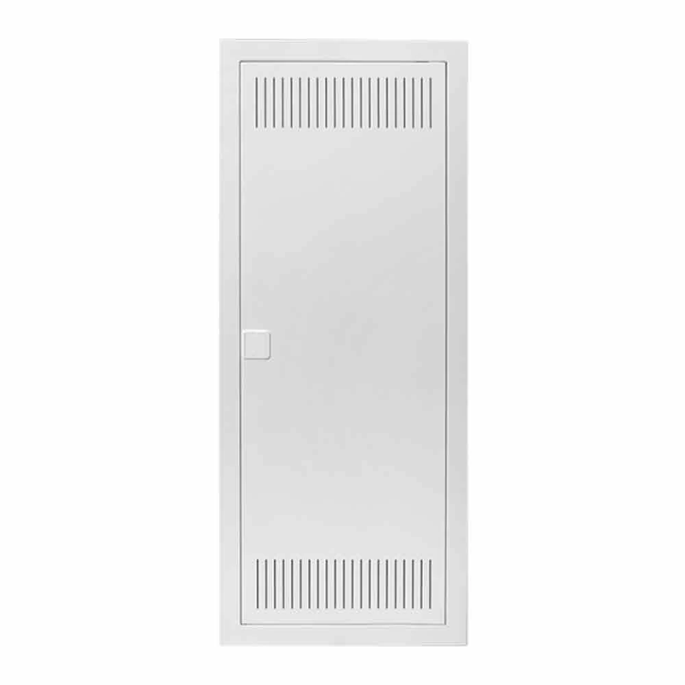 Изображение товара Дверь щита EKF PROxima Nova 5 габарит, IP40, материал – сталь перфорированная, цвет белый nv-door-pm-5