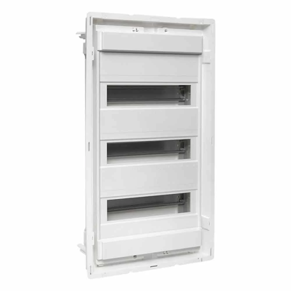 Изображение товара Основание силового щита EKF PROxima Nova на 36 модулей 3 габарит, IP40, с DIN-рейками, материал – пластик, цвет белый