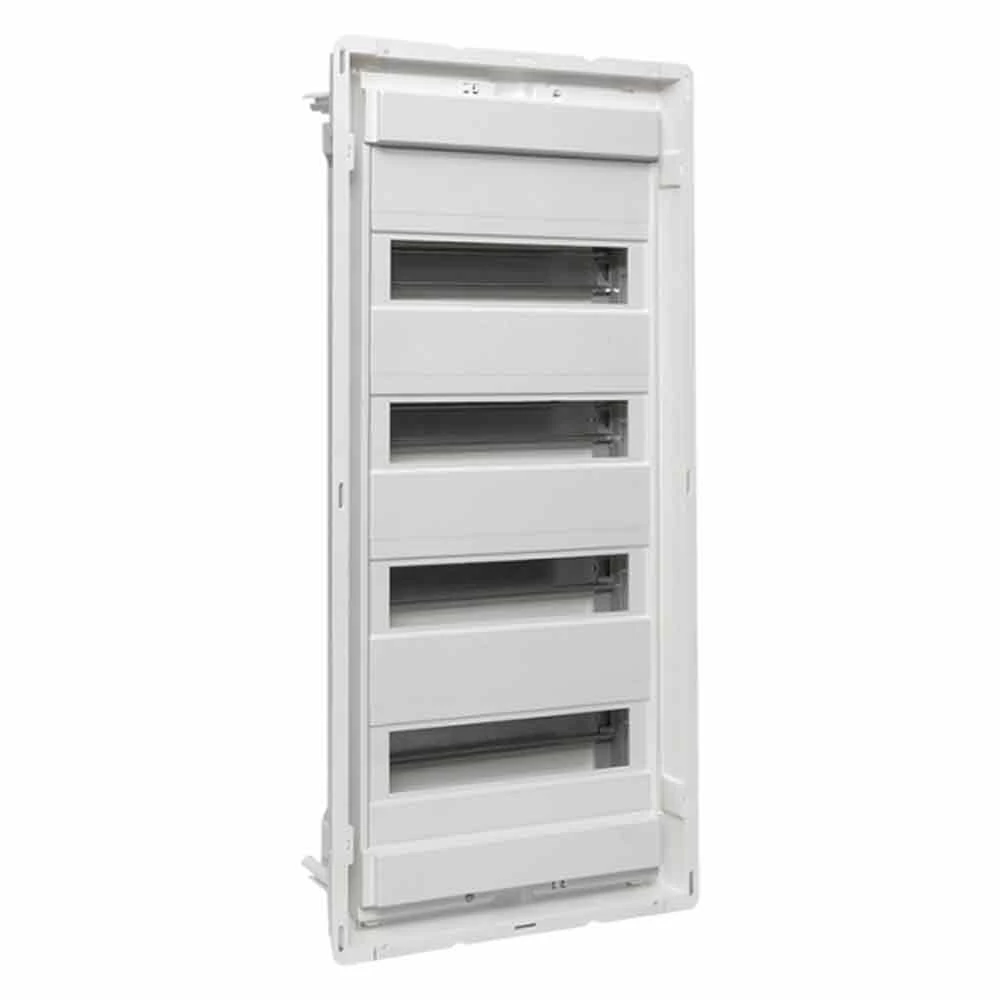 Изображение товара Основание силового щита EKF PROxima Nova на 48 модулей 4 габарит, IP40, с DIN-рейками, материал – пластик, цвет белый