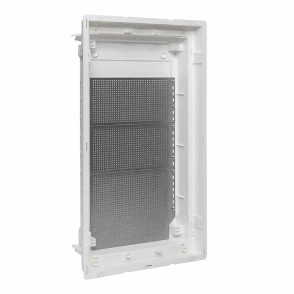 Изображение товара Основание слаботочного щита EKF PROxima Nova на 36 модулей 3 габарит, IP40, с монтажной платой, материал – пластик, цвет белый