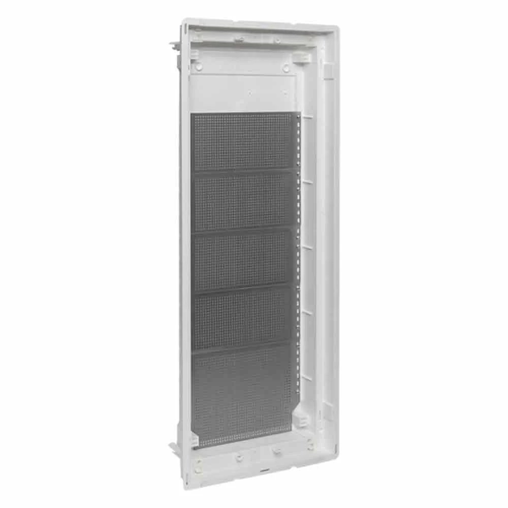 Изображение товара Основание слаботочного щита EKF PROxima Nova на 60 модулей 5 габарит, IP40, с монтажной платой, материал – пластик, цвет белый