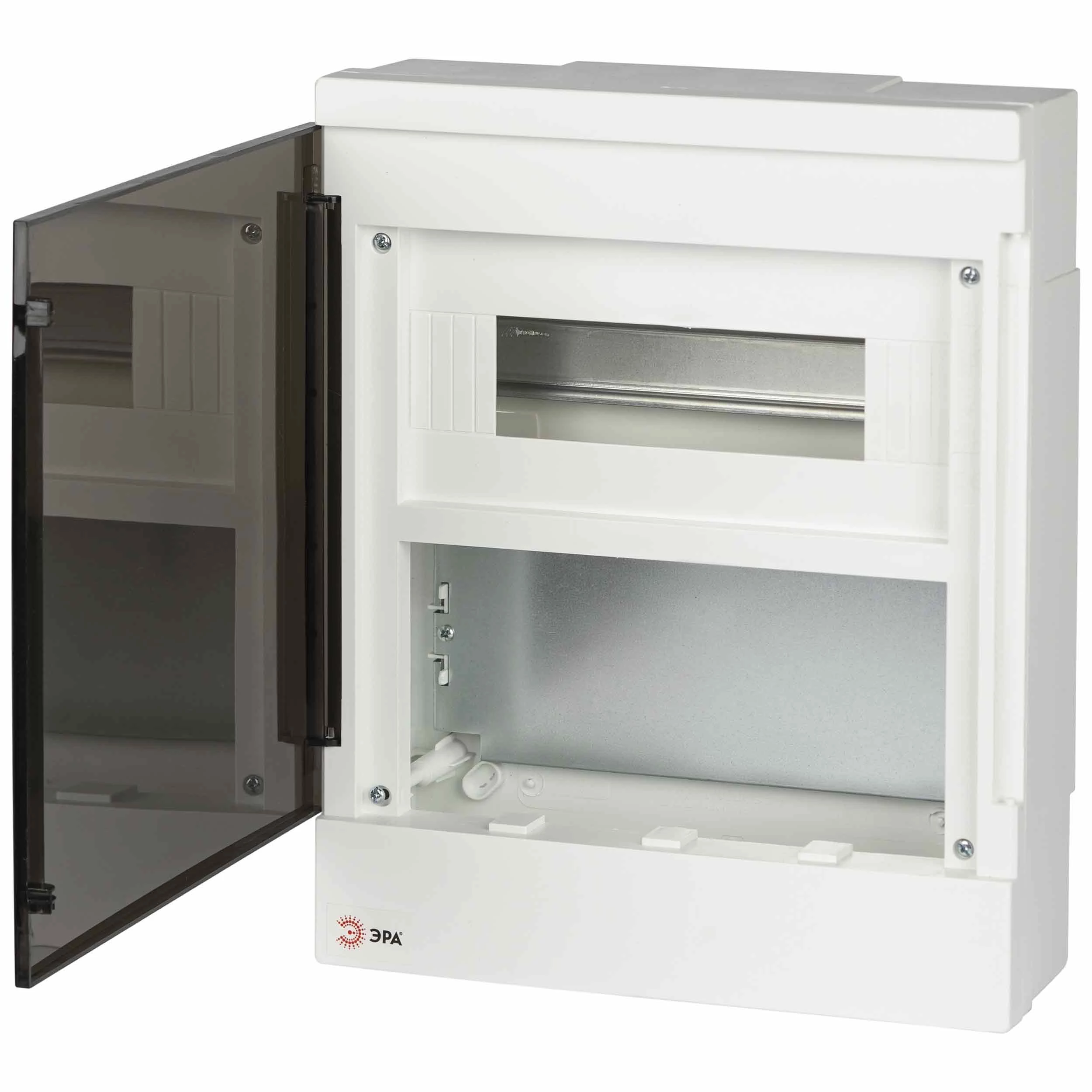 Изображение товара Навесной пластиковый корпус для щитков ЭРА MULTIBOX BS-12S IP41, 12 модулей, белый