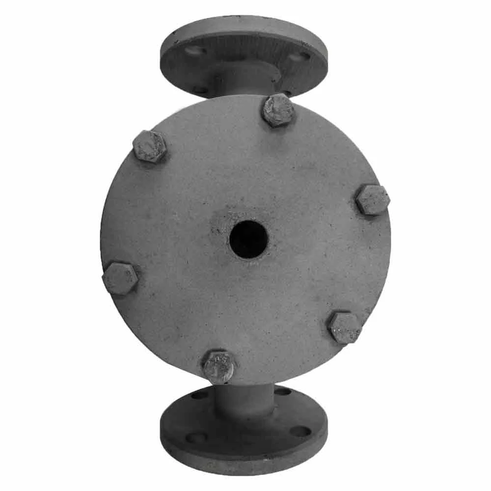 Изображение товара Грязевик вертикальный КАЗ Ду100 Ру10 фланцевый, материал - сталь, исполнение 3