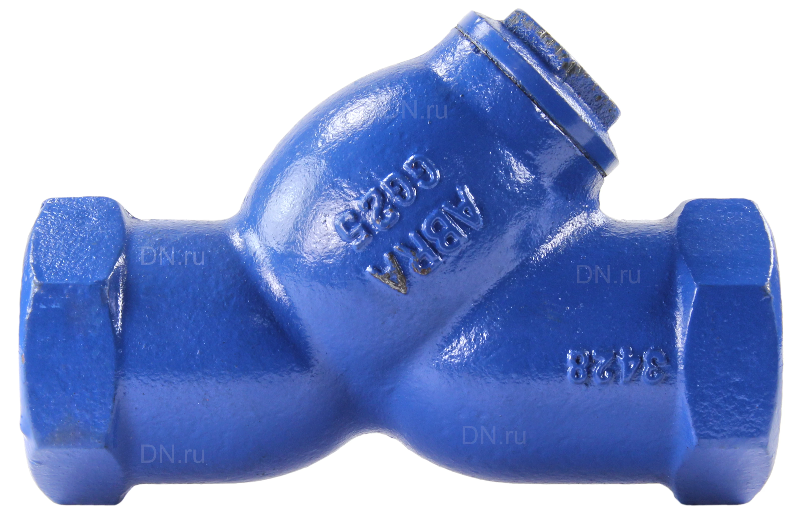 Изображение товара Фильтр сетчатый ABRA-YS-3016-D 1/2″ Ду15 Ру16 чугунный резьбовой