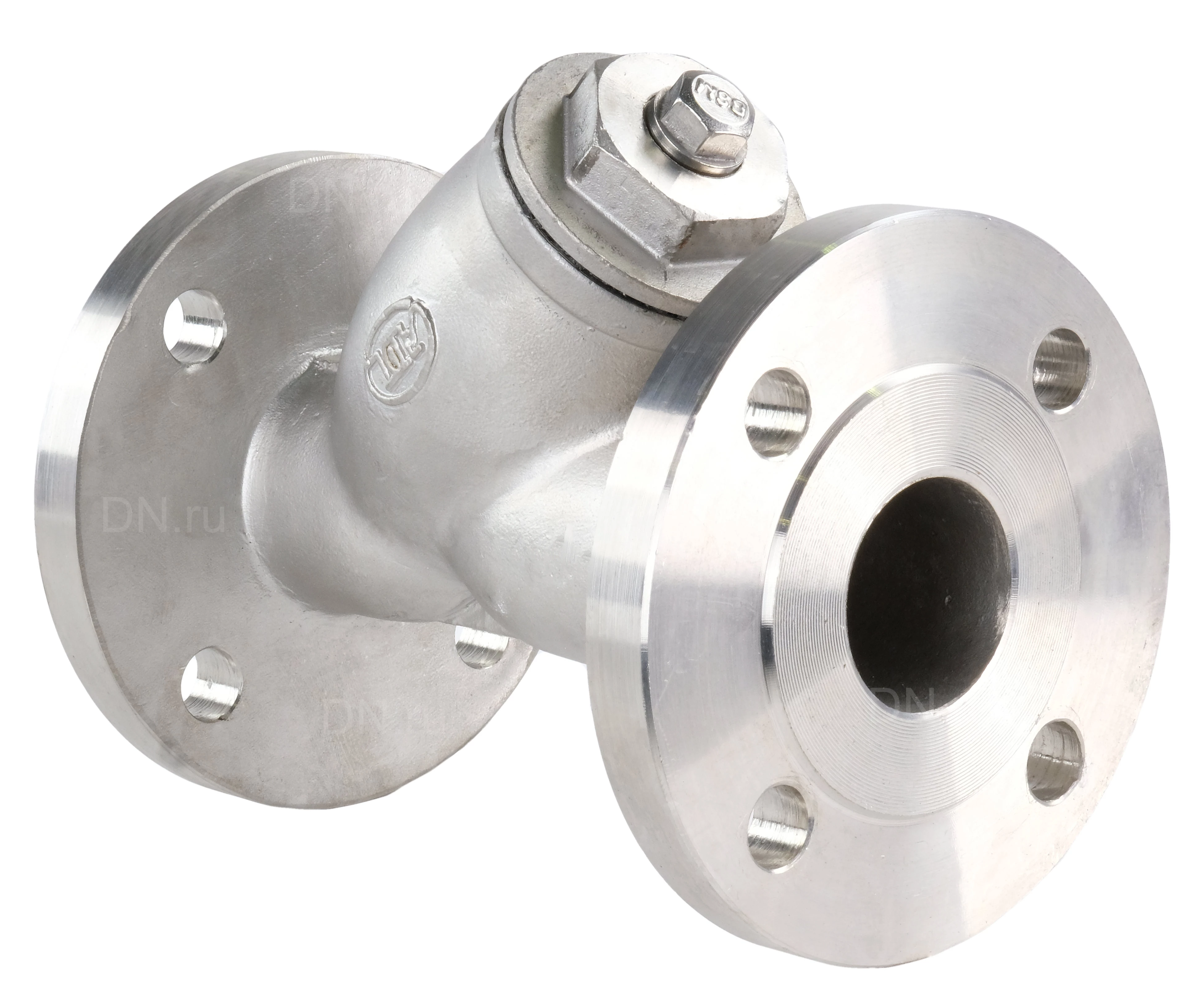 Изображение товара Фильтр АДЛ сетчатый IS31 Ду15 Ру40 фланцевый из нержавеющей стали