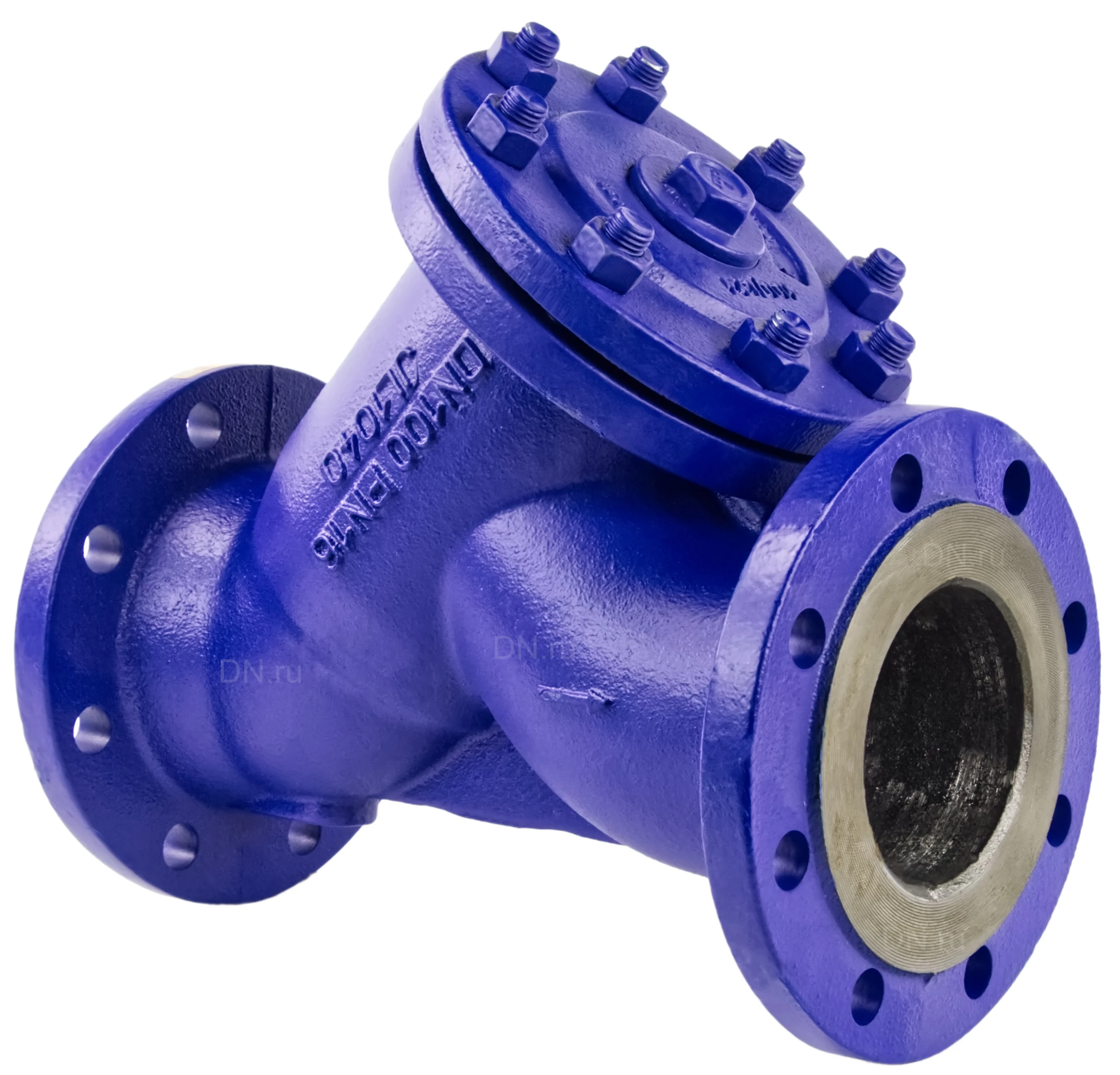 Изображение товара Фильтр-грязевик 821A-150-C43 Ду150 Ру16 фланцевый чугунный