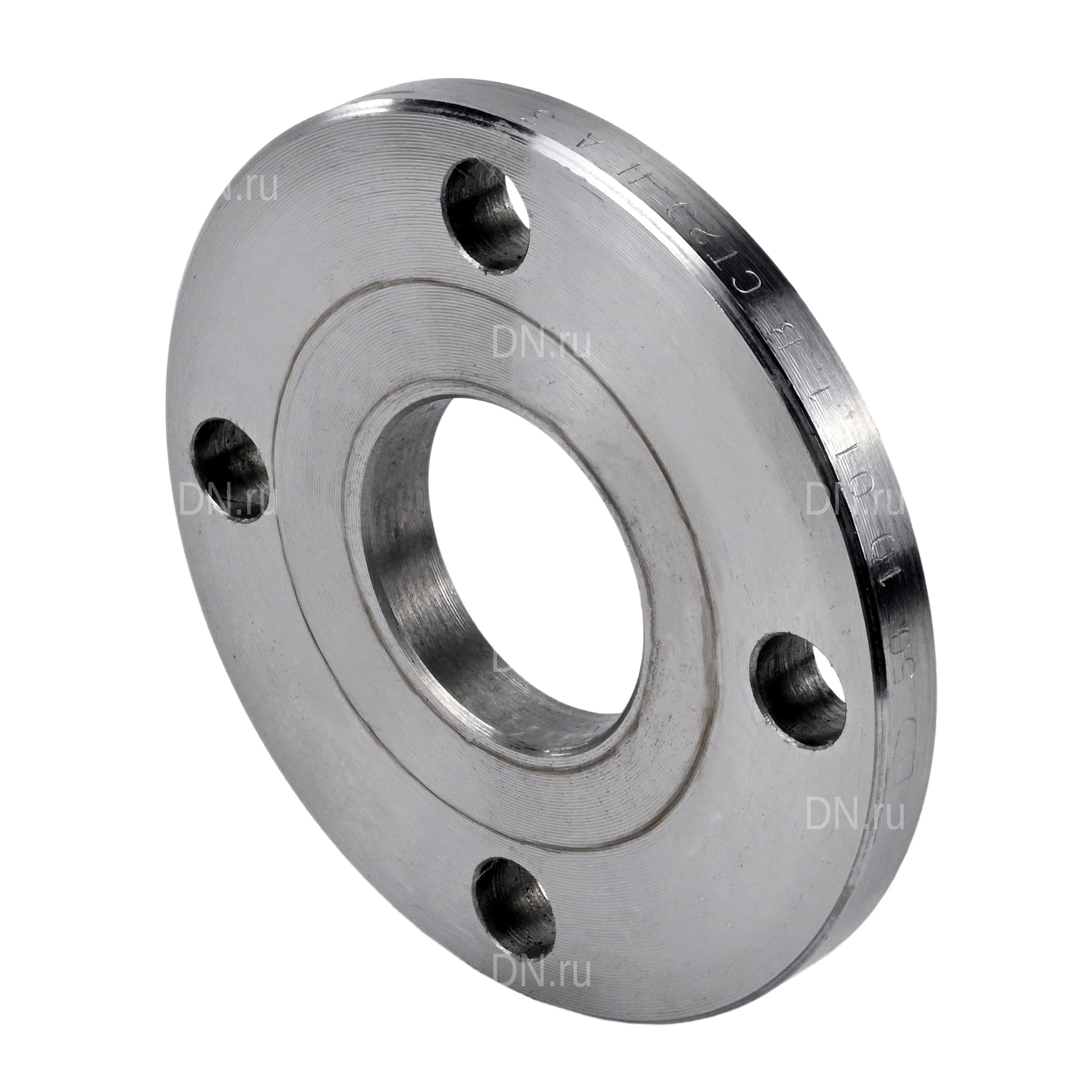 Изображение товара Фланец плоский DN.ru Ду50 Ру25 нержавеющая сталь 12Х18Н10Т