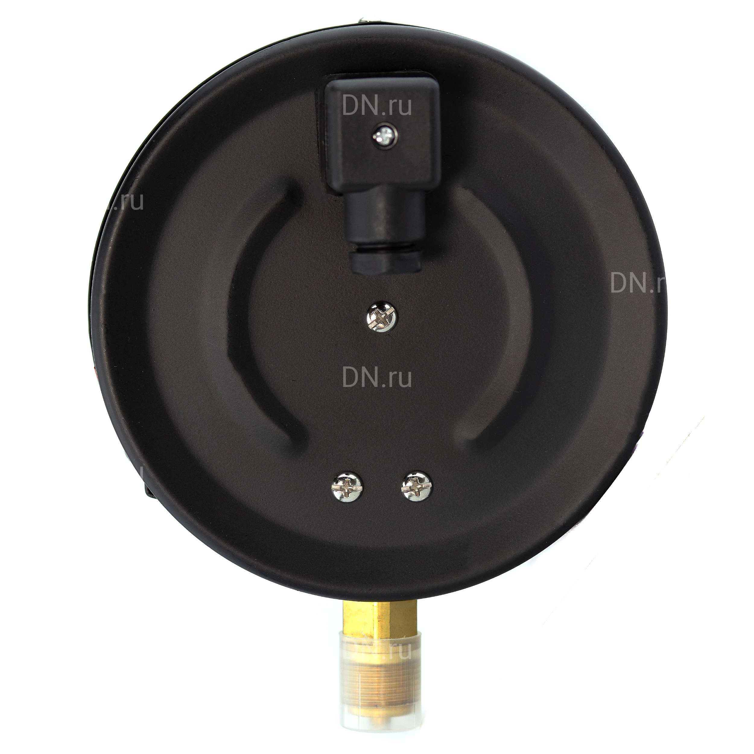 Изображение товара Манометр ФИЗТЕХ ДМ2005ф 0-2.5 МПа d.160 класс точности 1.5, резьбовое соединение М20х1.5, степень защиты корпуса IP40, электроконтактный, с сигнализирующим устройством тип V, радиальное присоединение