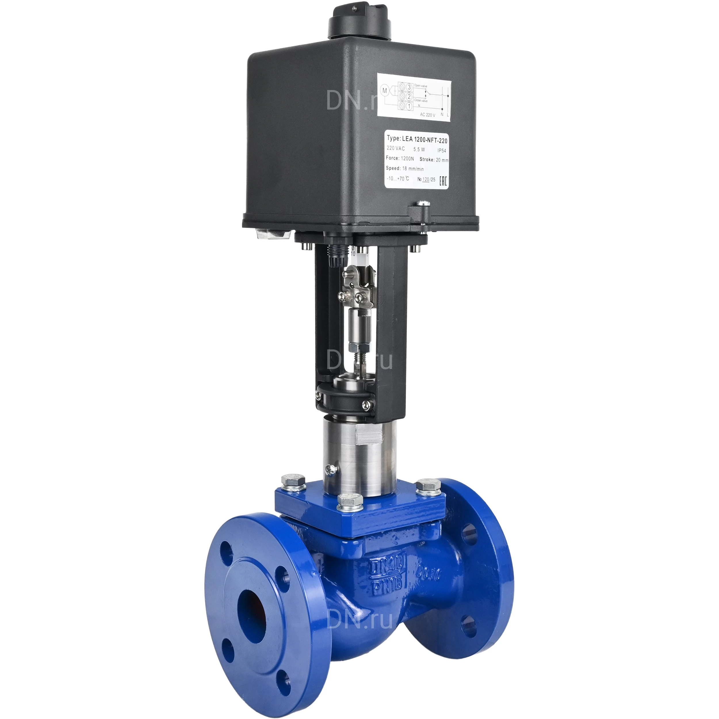 Изображение товара Клапан запорно-регулирующий двухходовой DN50 VSR1-11P-LED-F