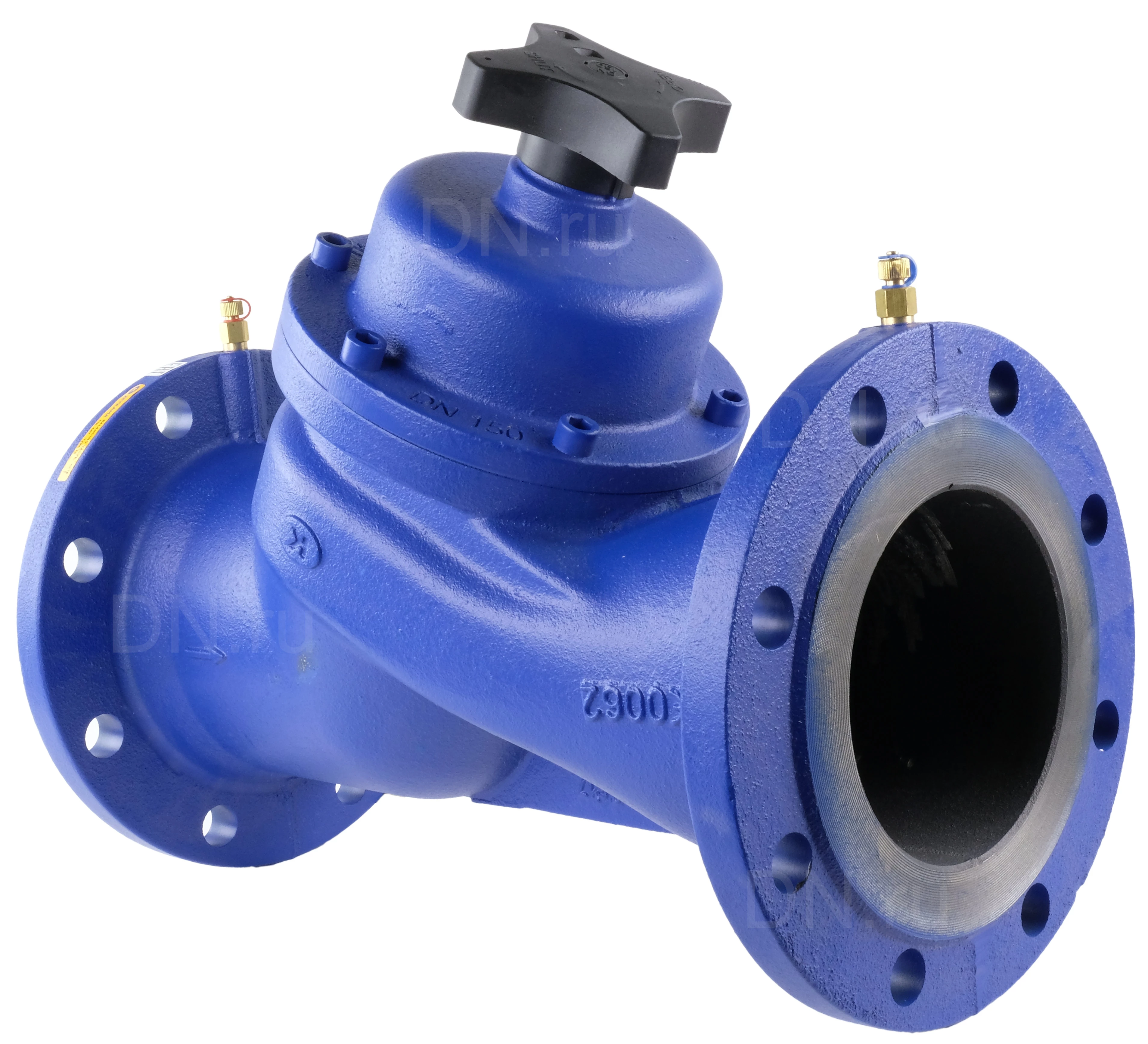 Изображение товара Клапан балансировочный Zetkama 447A Ду150 Ру16 фланцевый чугунный