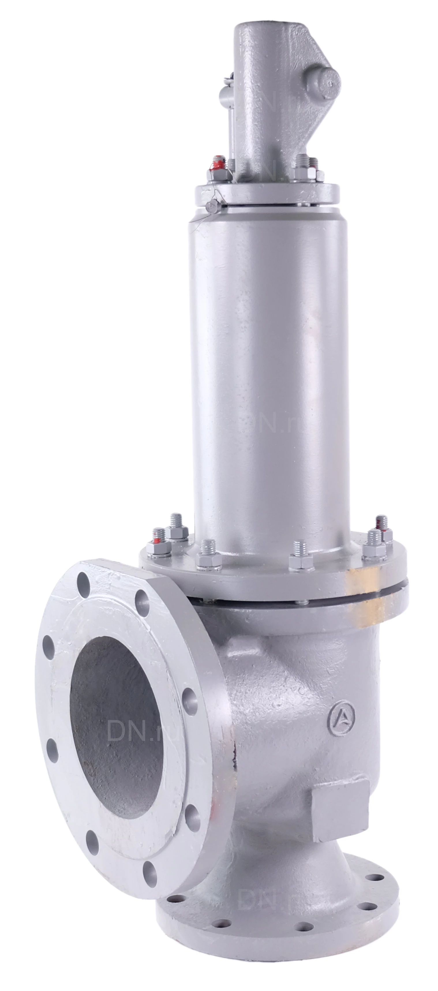 Изображение товара Клапан предохранительный Авангард 17с6нж Ду50-80 Ру16 полноподъемный пружинный, фланцевый, корпус - углеродистая сталь 25Л, PNвых=6бар