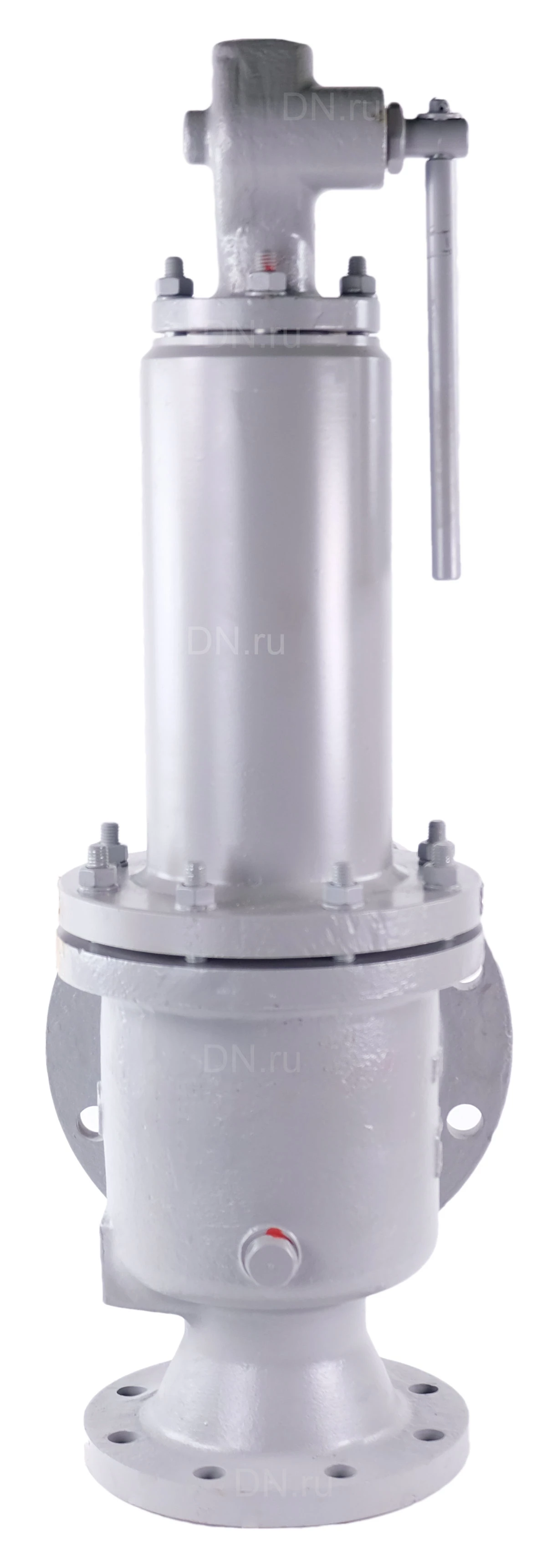 Изображение товара Клапан предохранительный Авангард 17с6нж Ду80-100 Ру16 полноподъемный пружинный, фланцевый, корпус - углеродистая сталь 25Л, PNвых=6бар