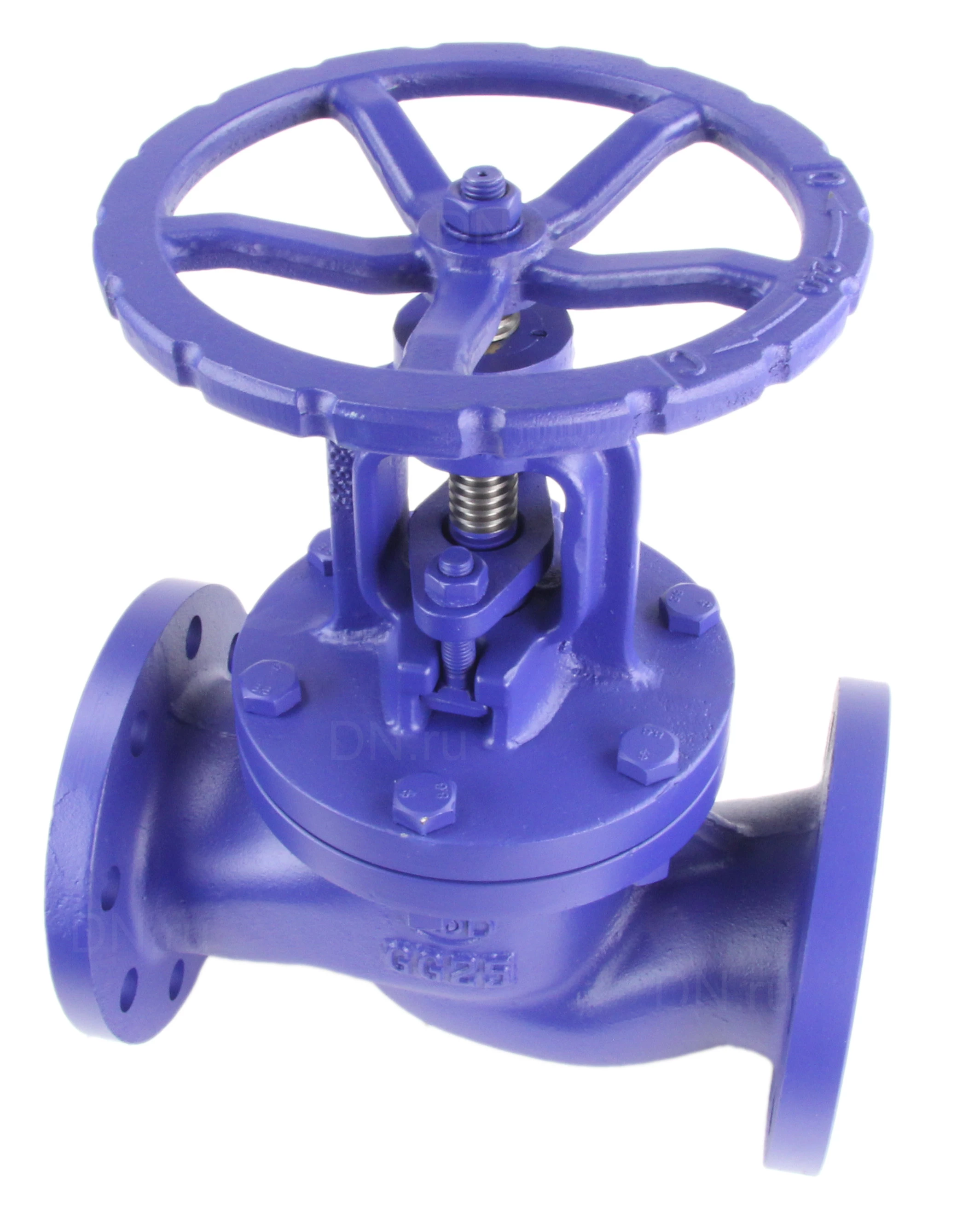 Изображение товара Клапан запорный Гранвент KV16 Ду65 Ру16 фланцевый сальниковый