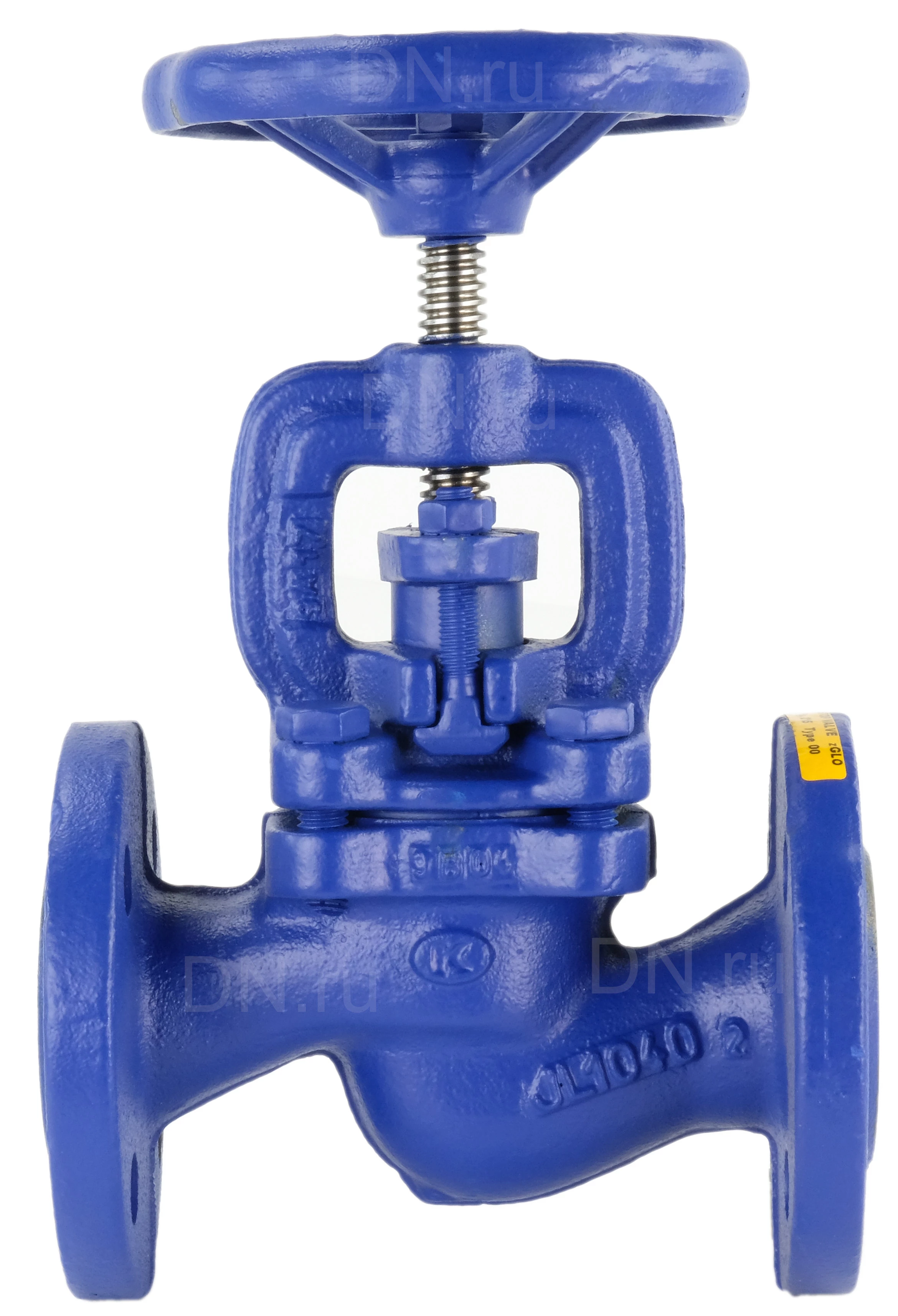 Изображение товара Клапан запорный Zetkama 215А Ду40 Ру16 фланцевый