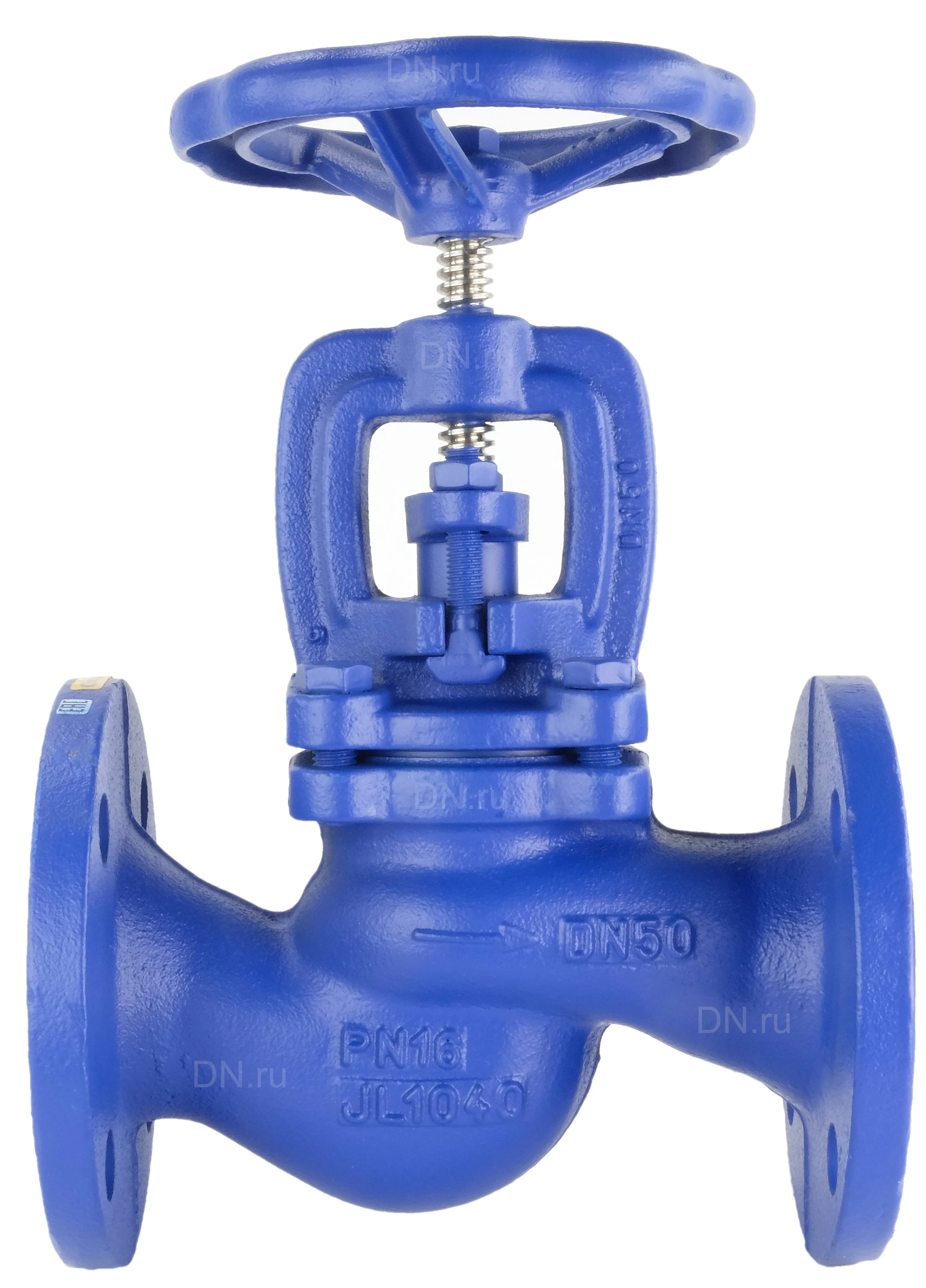 Изображение товара Клапан запорный Zetkama 215А Ду65 Ру16 фланцевый