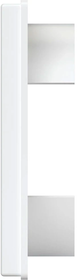 Изображение товара Выход стенной ERA КФ 150х150 фланец Дн125 из пластика белый