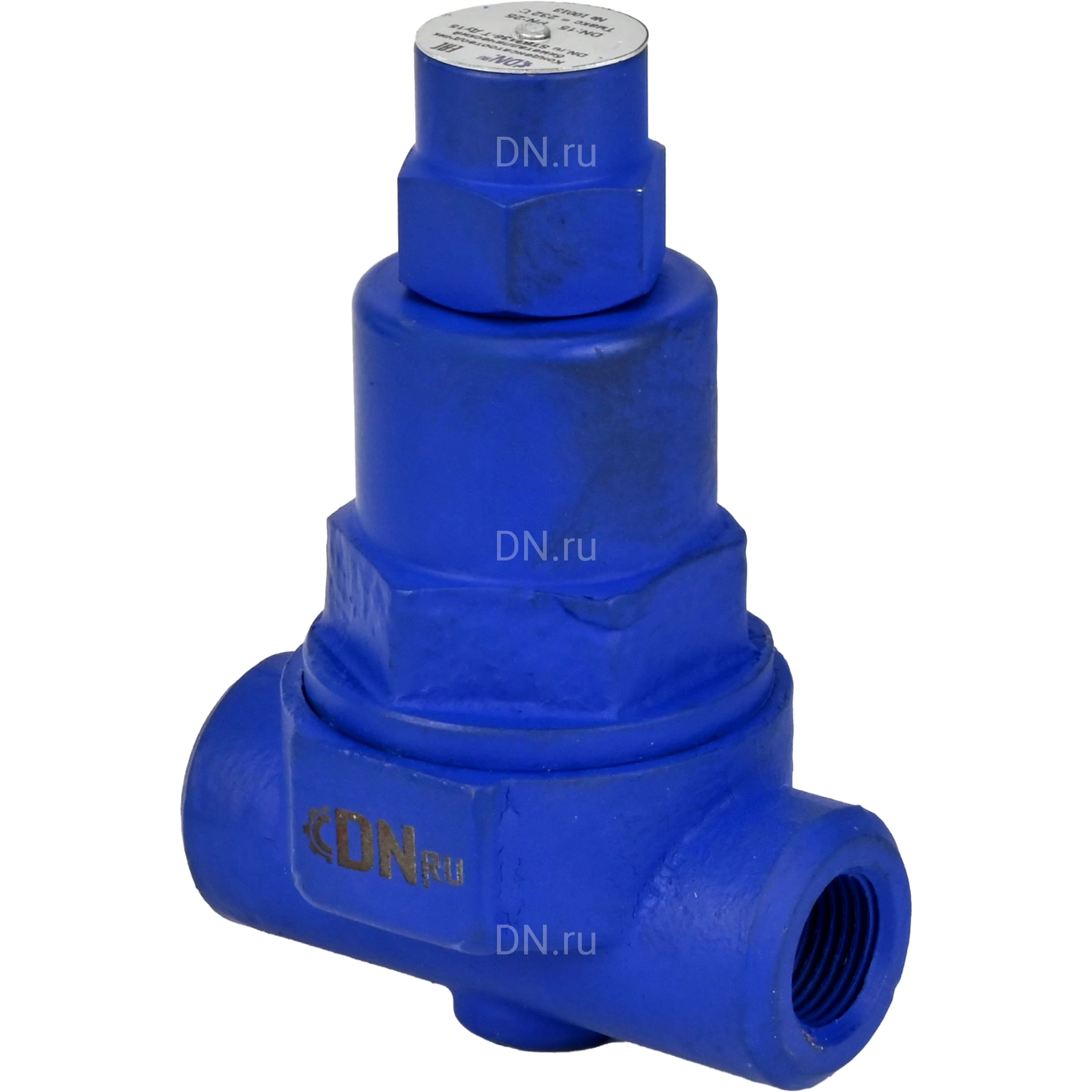 Изображение товара Конденсатоотводчик биметаллический DN.ru STB2136-T Ду25 Ру25 стальной, резьбовой, корпус - низкоуглеродистая сталь A105, материал клапана - мартенситная нержавеющая сталь, максимальный перепад давления dP=16бар