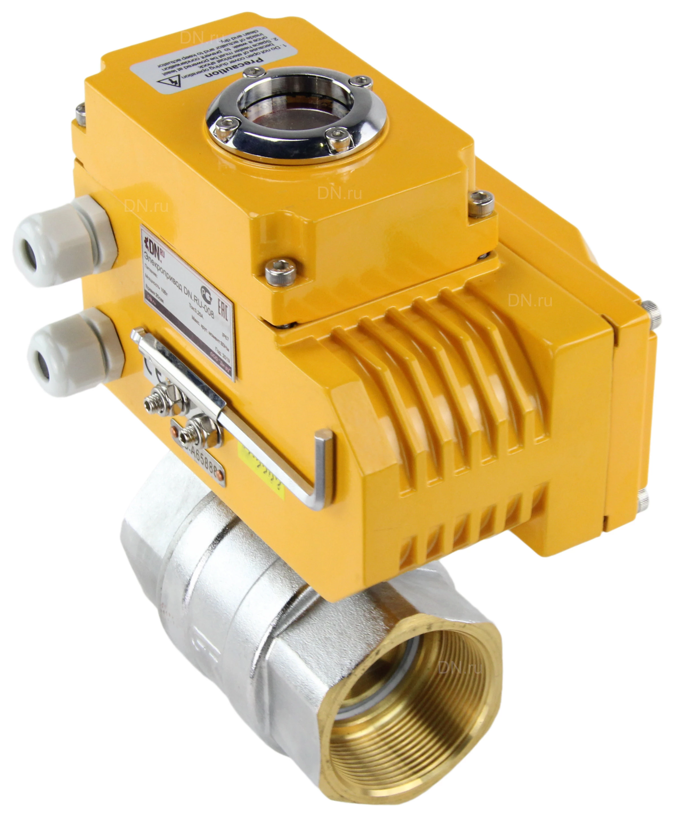 Изображение товара Кран шаровой Genebre 3023 04 1/2 Ду15 Ру40 электроприводной полнопроходной